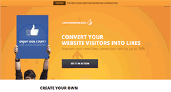 Desktop Screenshot of conversionsbox.com